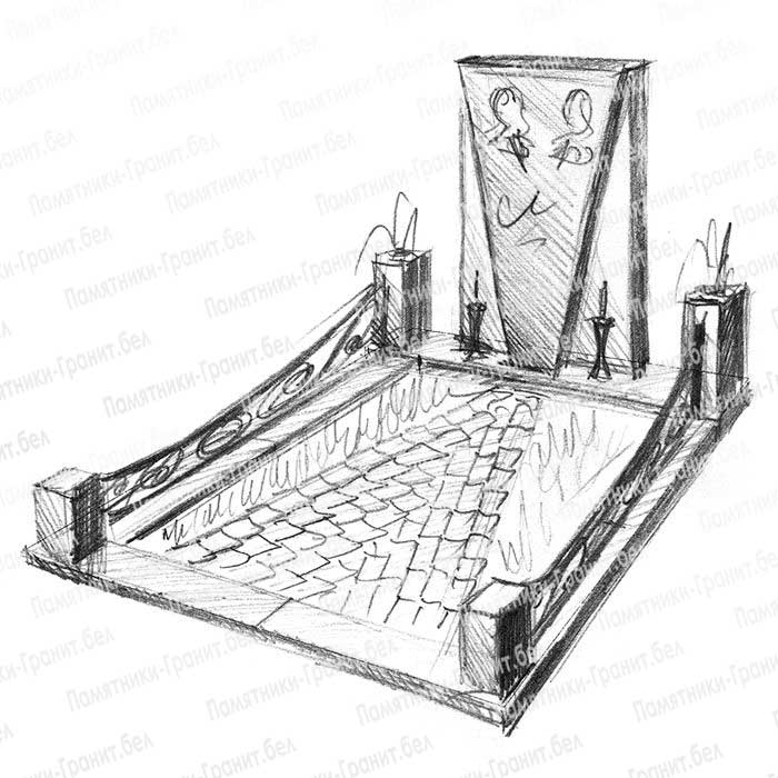 эскизы эксклюзивных памятников фото