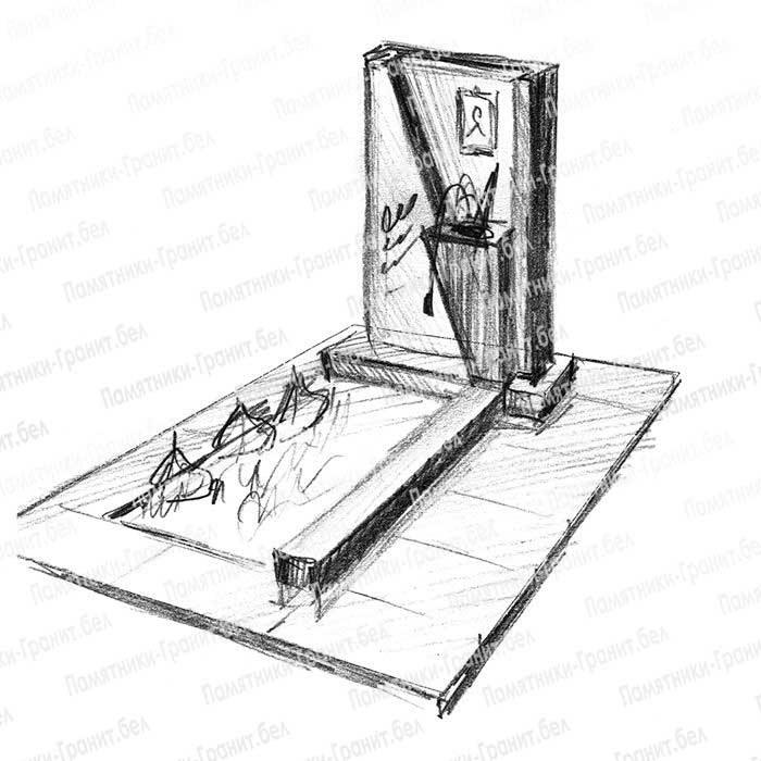 эскизы эксклюзивных памятников фото