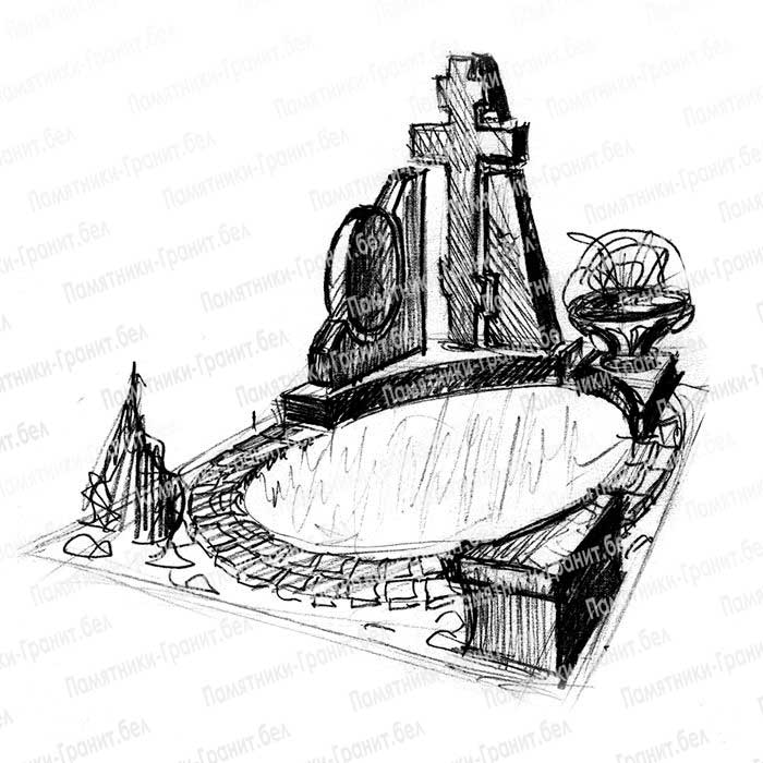 Памятник Каменец фото