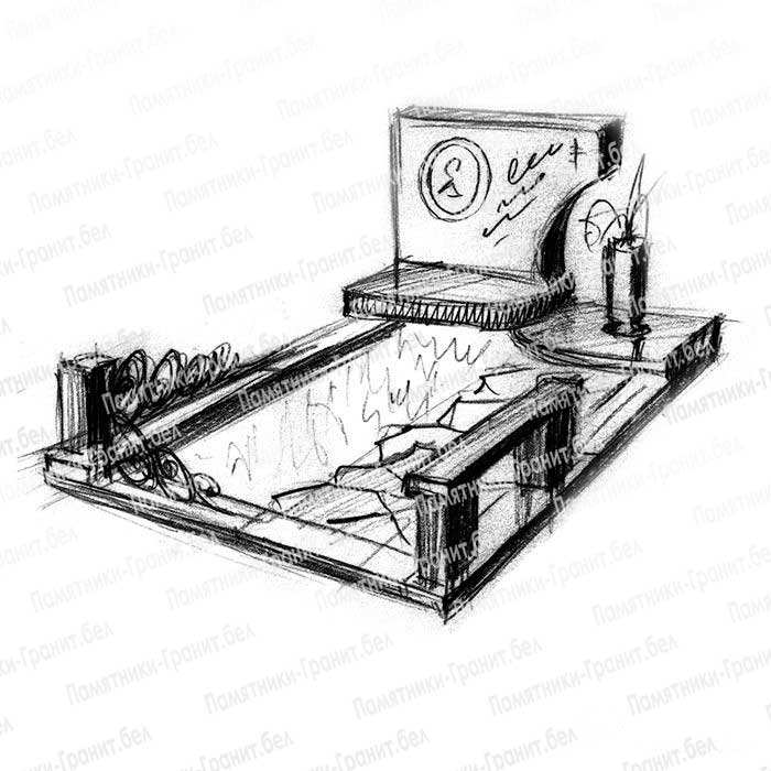 Заказать памятник Каменец фотография