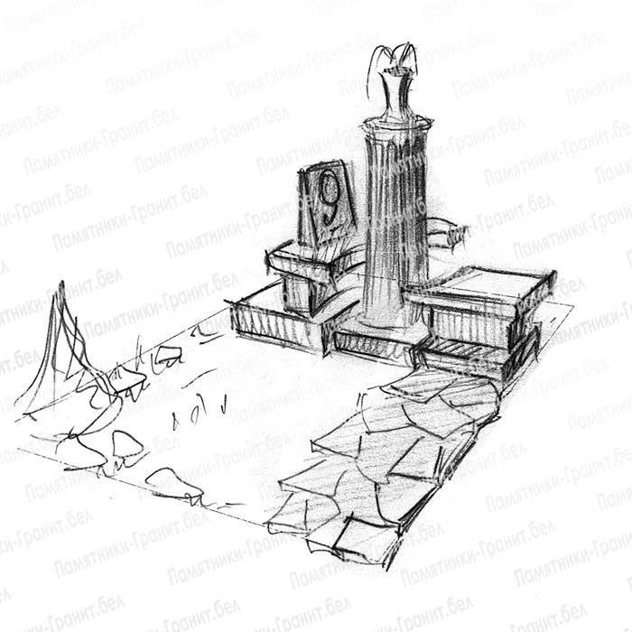 Двойные памятники на могилу фото