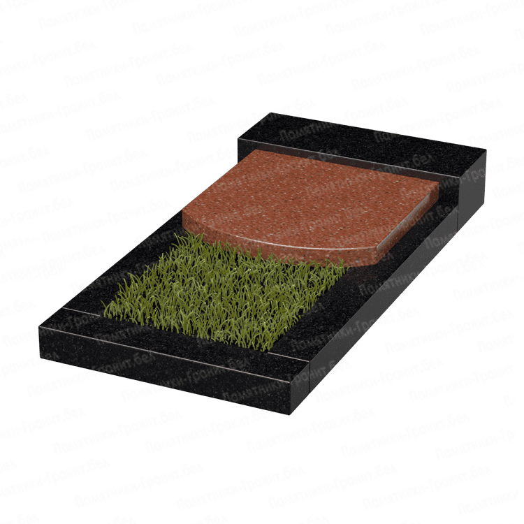 Гранитный цветник в Каменец фото