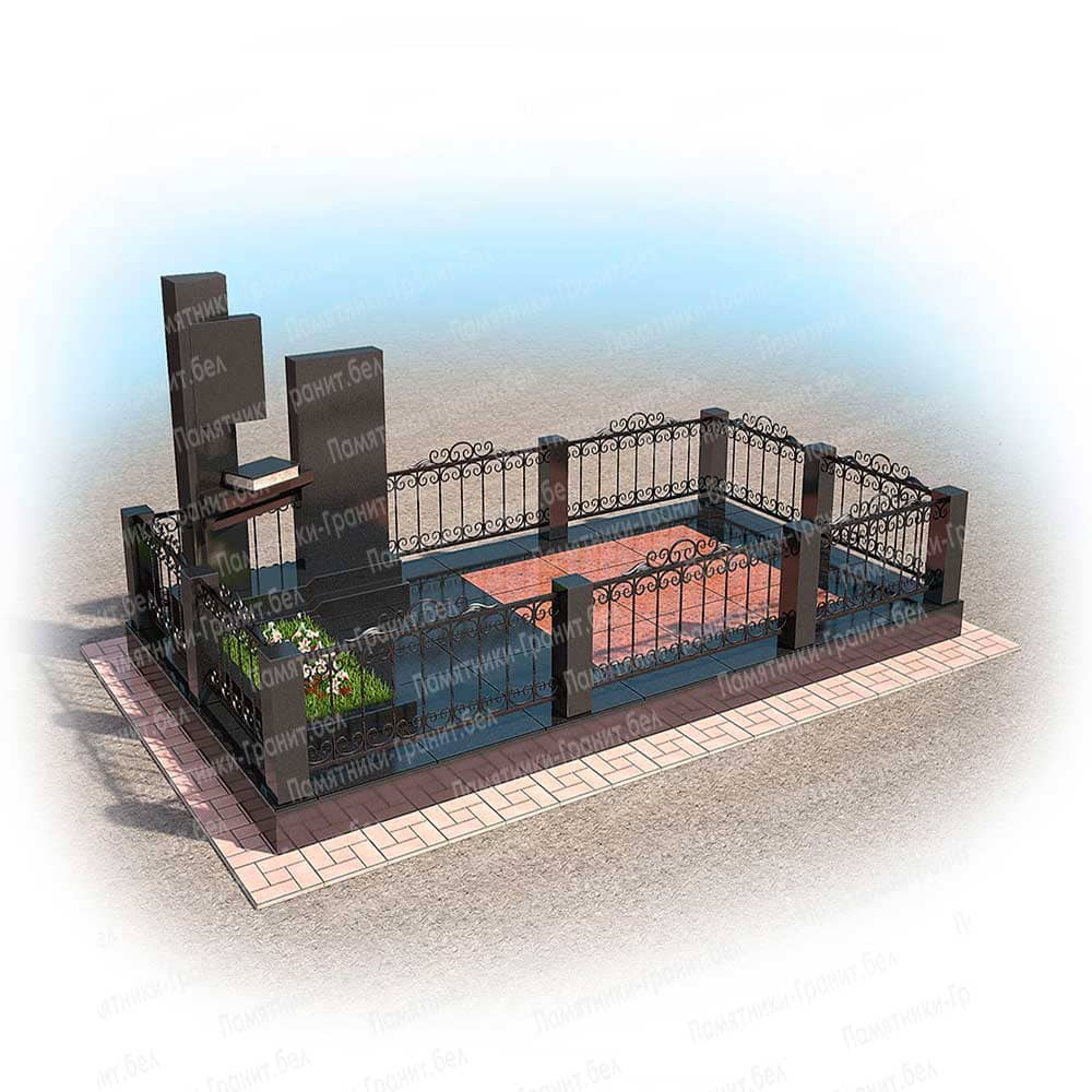 Гранитный памятник в Каменец фото