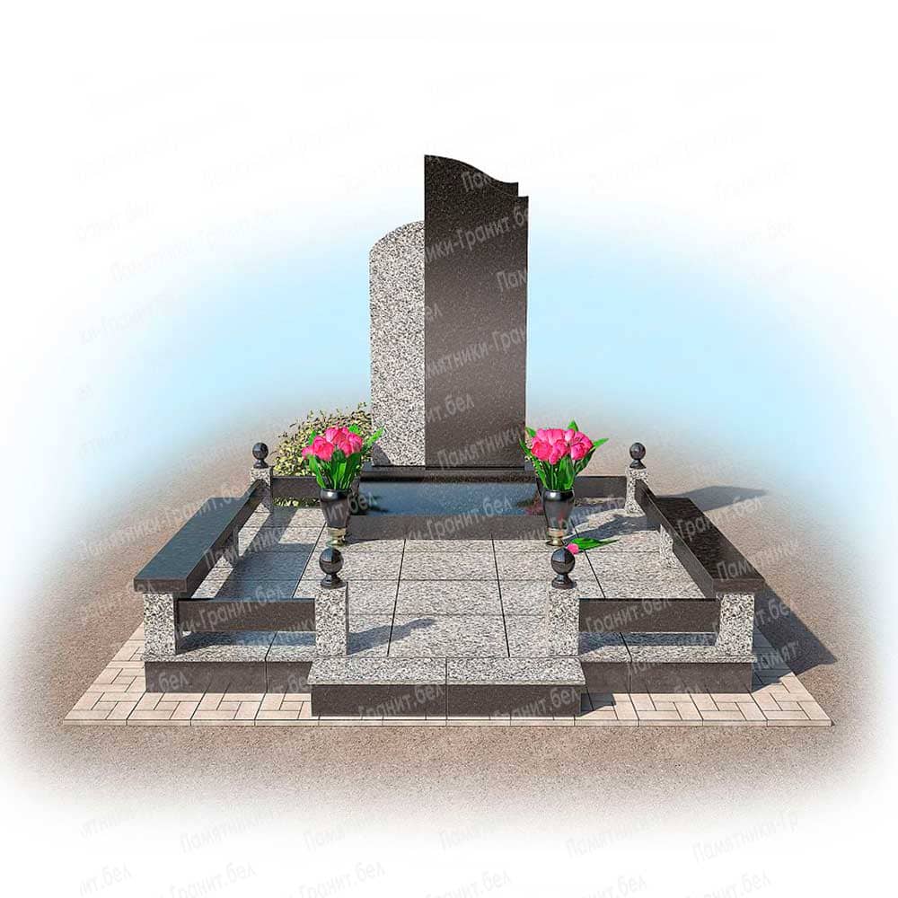 Гранитный памятник в Каменец фотография