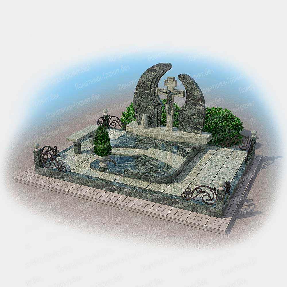 Гранитный памятник в Каменец фотография