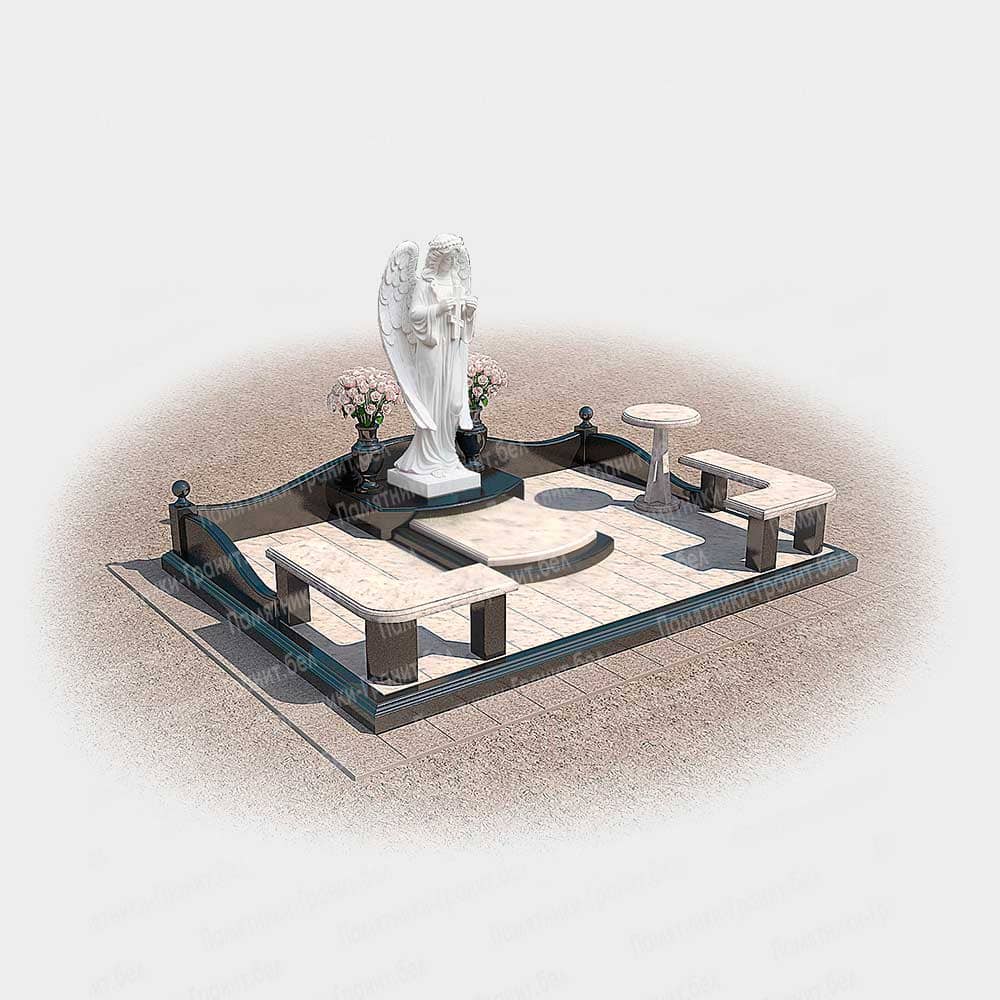 Памятник с крестом в Каменец на могилу фото